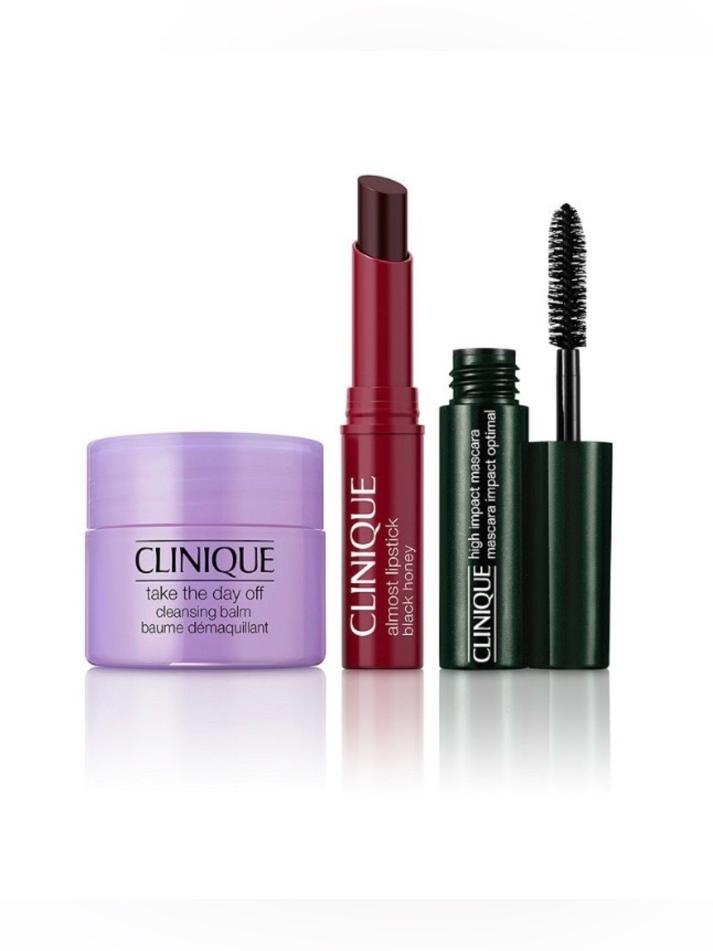 Clinique Mini Makeup MVPs--mascara, lipstick, and makeup remover